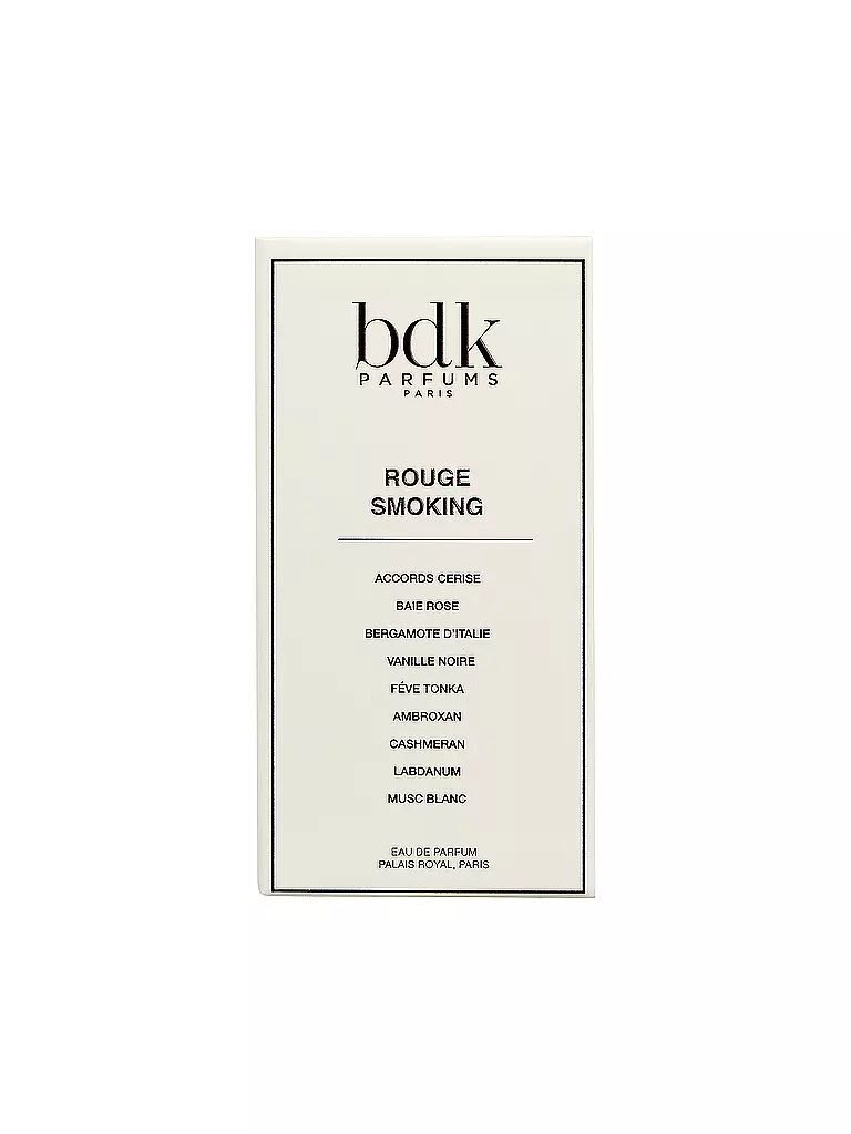 BDK | Rouge Smoking Eau de Parfum Spray Naturale 100ml | Senza colore