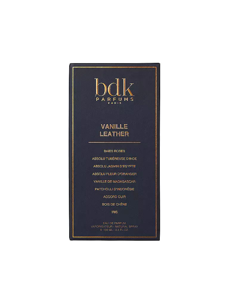 BDK | Vanille Leather Eau de Parfum 100ml | Senza colore