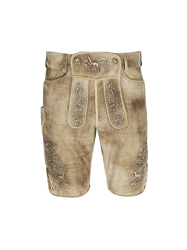 Lederhose tradizionale LICHTENSTEIN marrone 46