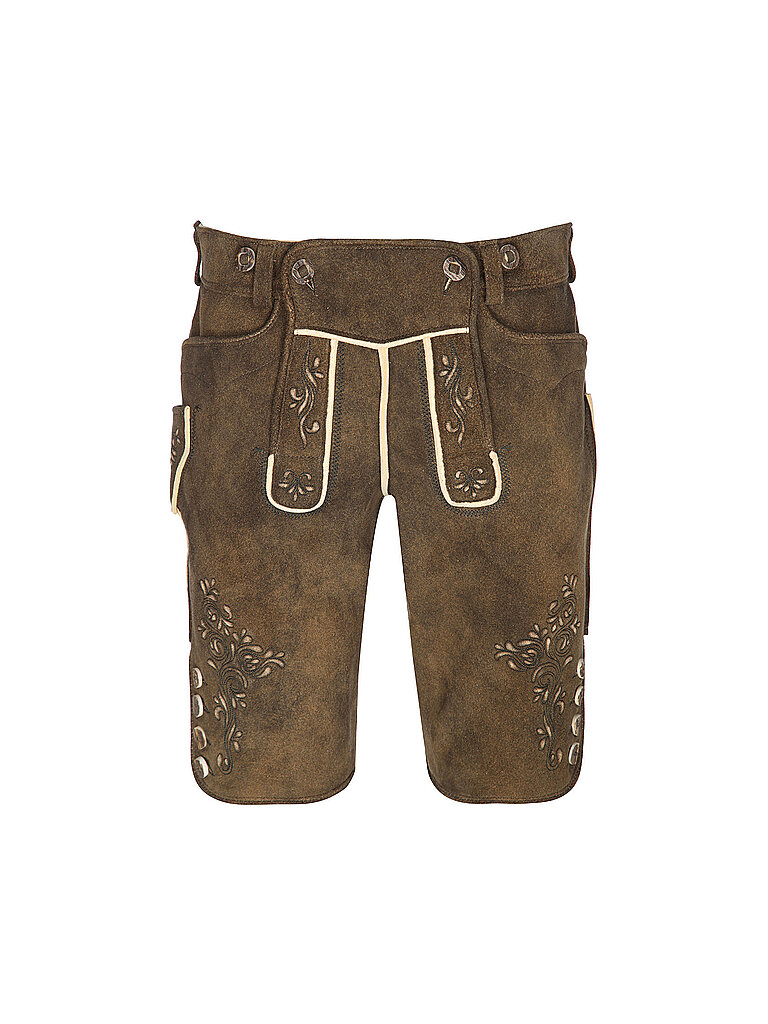 Pantaloni in pelle MAXIMUS marrone 54