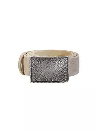 BECKERT | Cintura in pelle | Crema