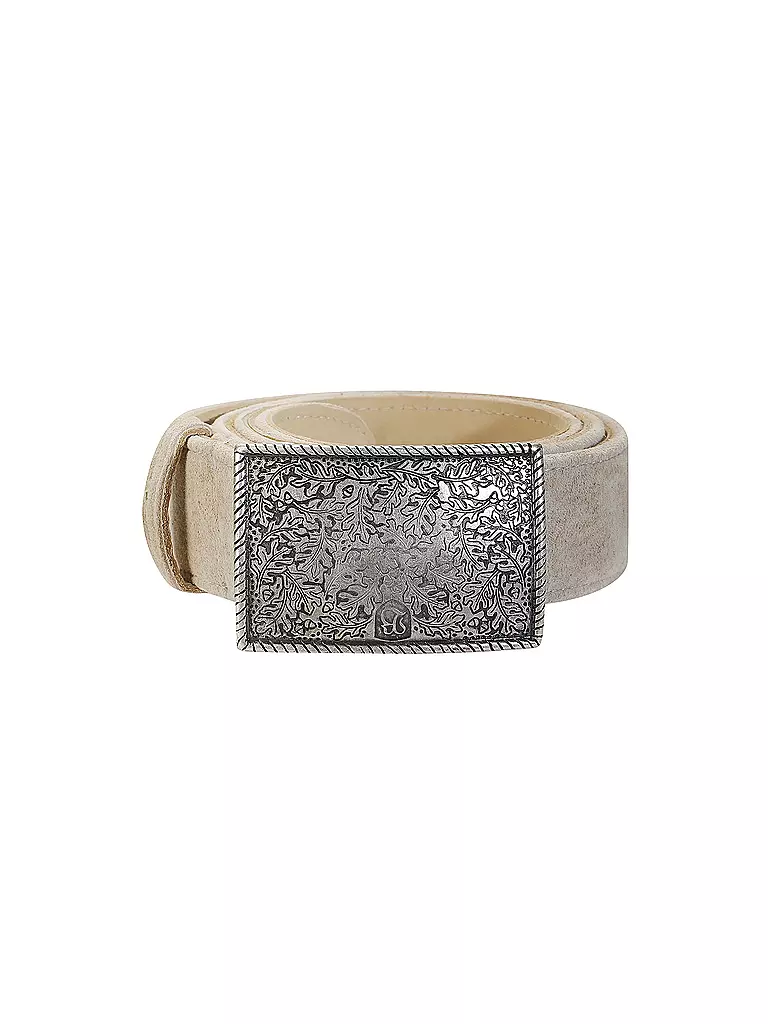 BECKERT | Cintura in pelle | Crema