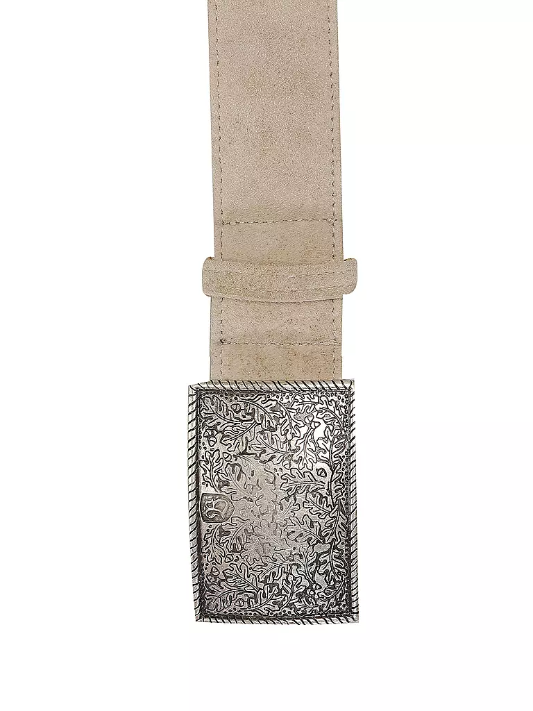 BECKERT | Cintura in pelle | Crema