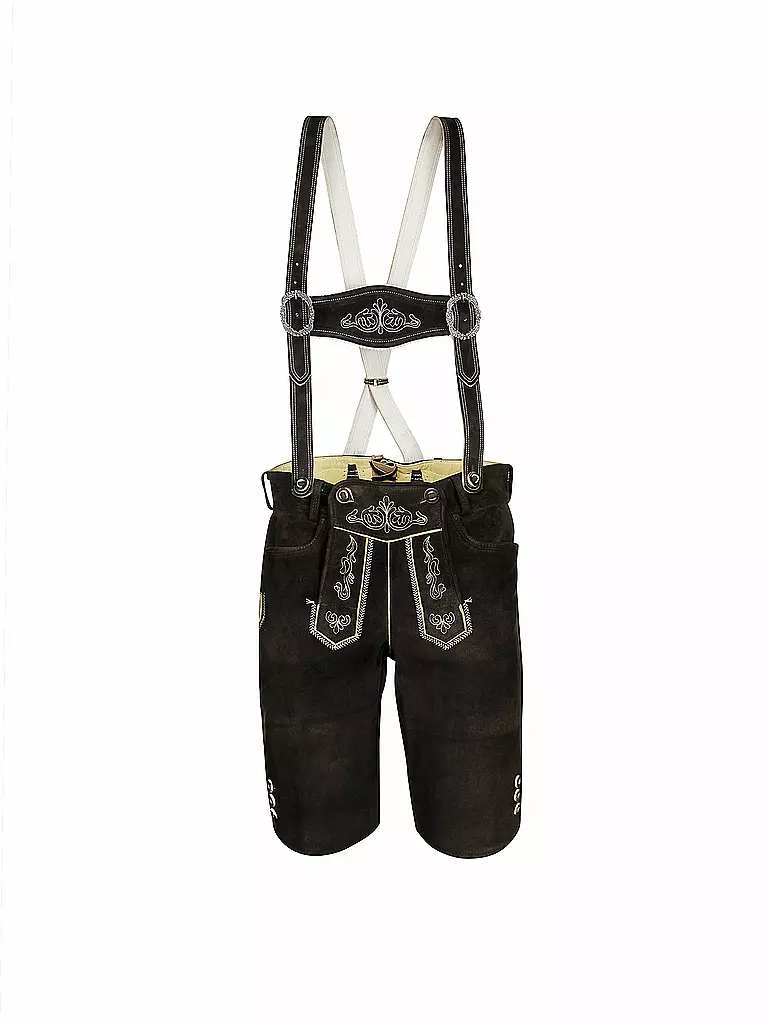 BECKERT | Lederhose "Graz" | Marrone