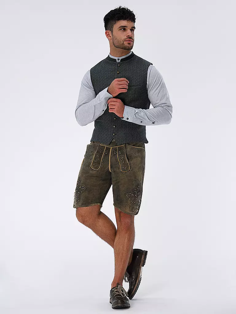 BECKERT | Lederhose FLACHAU | Marrone