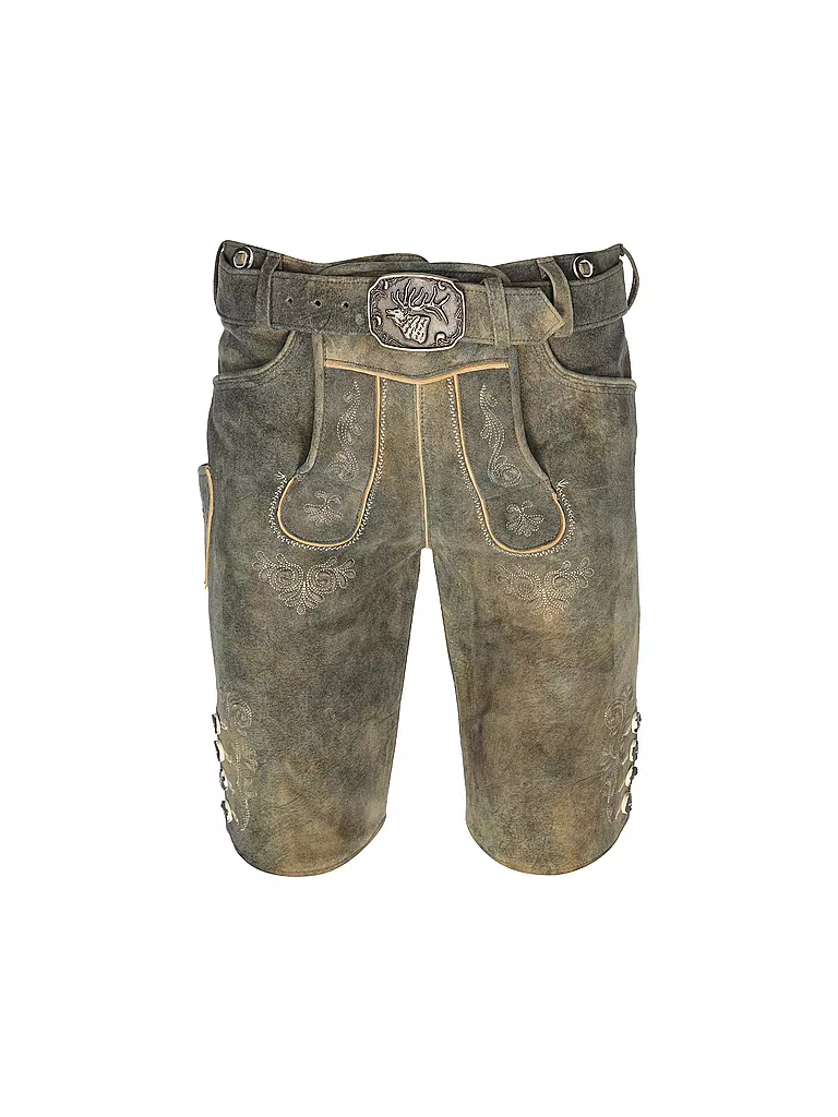 BECKERT | Lederhose KAISERAU | Marrone chiaro