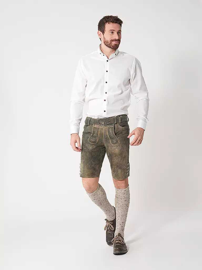 BECKERT | Lederhose KAISERAU | Marrone chiaro