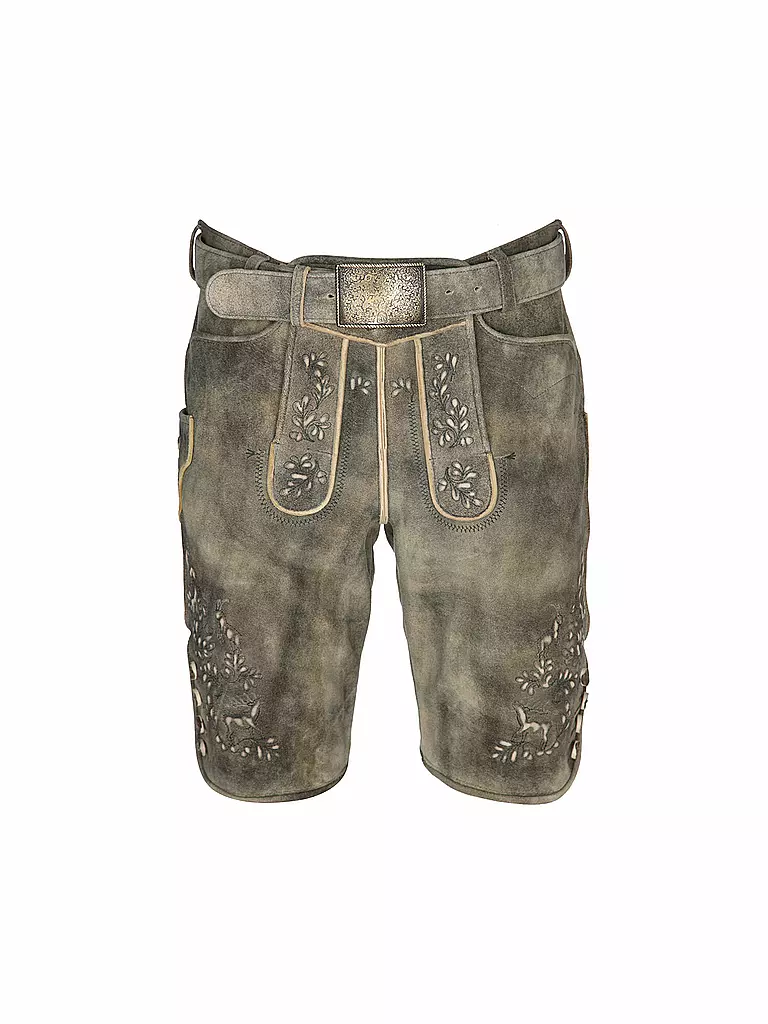 BECKERT | Lederhose WILDBOCK SÄMINA | Marrone