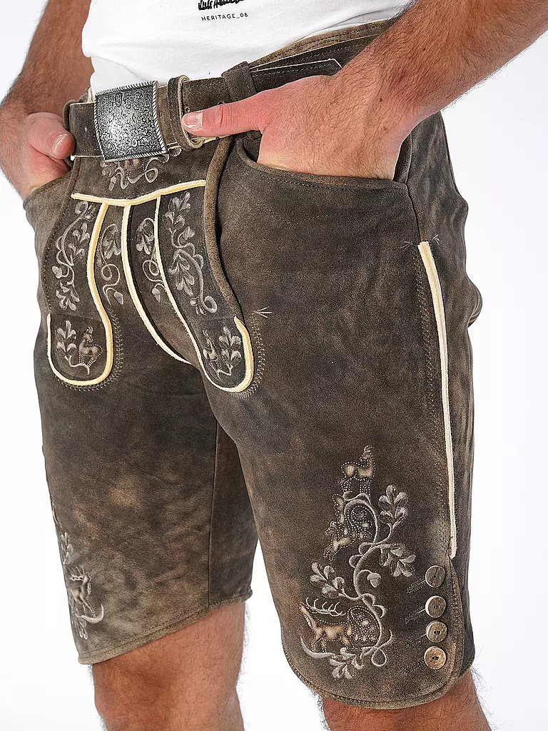 BECKERT | Pantaloni in pelle di cervo HOCHKÖNIG | 