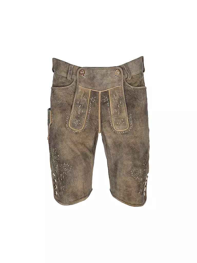BECKERT | Pantaloni in pelle FLACHAU | Marrone