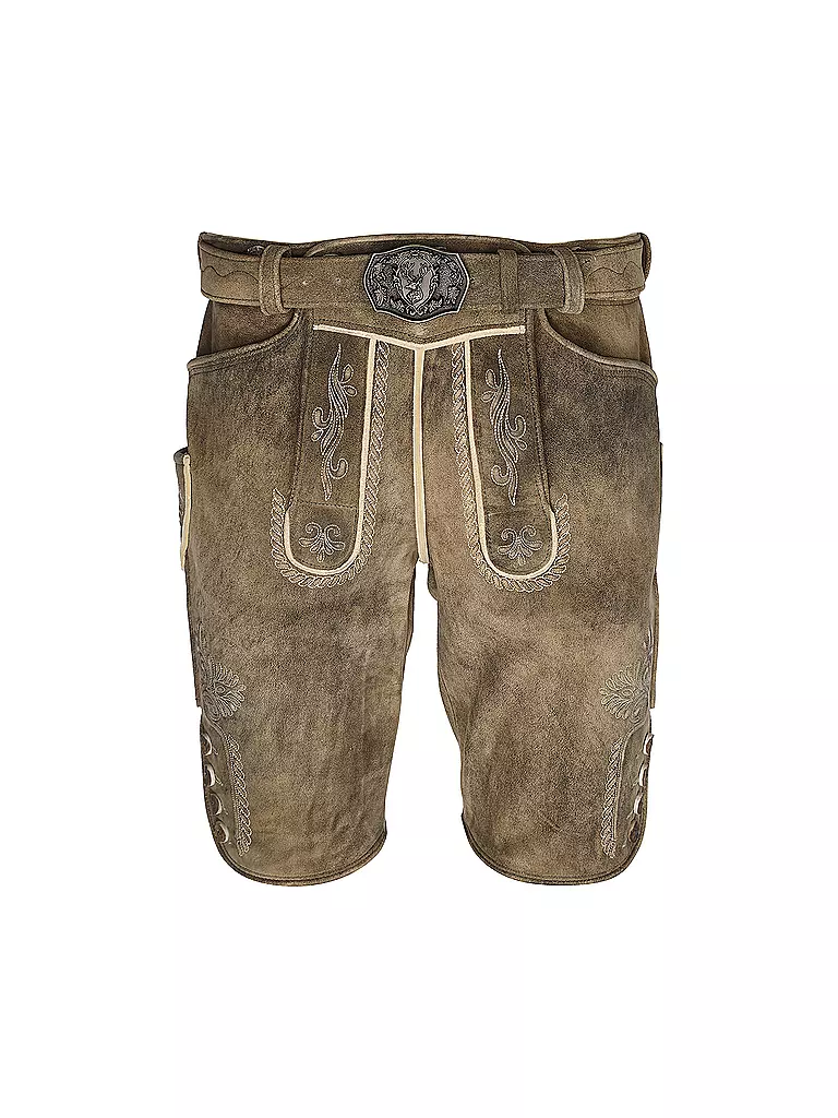BECKERT | Pantaloni in pelle | Marrone