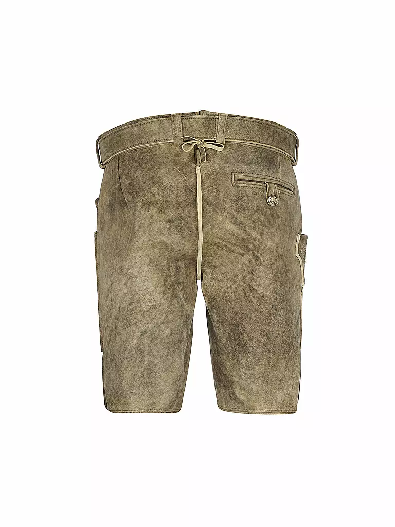 BECKERT | Pantaloni in pelle | Marrone chiaro