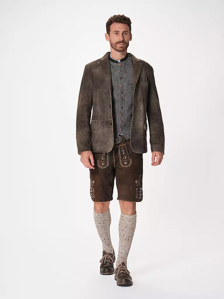 BECKERT | Trachtenjacke CHICAGO | Marrone