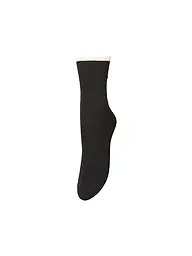 BECKSÖNDERGAARD | Calze SCALLOP Nero Melange | Nero