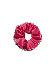 BECKSÖNDERGAARD | Elastico per capelli - Scrunchie LUSTER BEAD Rosa | Fucsia