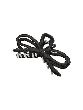 BECKSÖNDERGAARD | Fermaglio per capelli LUSTER BOW HAIR CLAW Nero