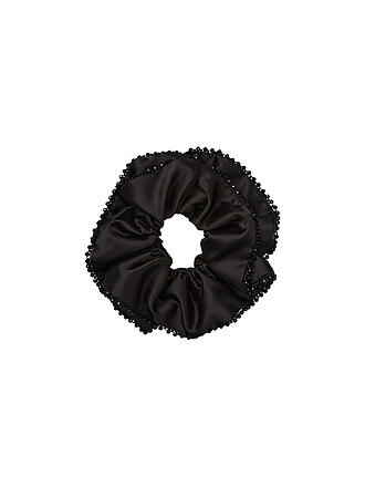 BECKSÖNDERGAARD | Elastico per capelli - Scrunchie LUSTER BEAD Nero