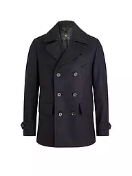 BELSTAFF | Cappotto di lana MILFORD PEA | Blu
