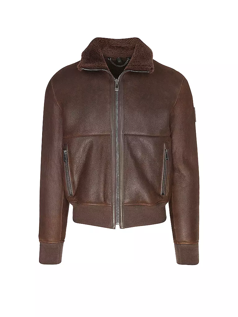 BELSTAFF | Giacca in pelle TRACE | Marrone