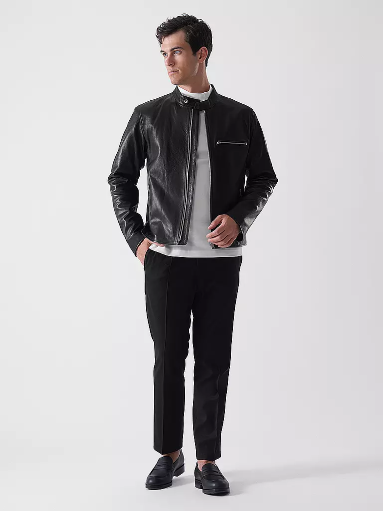 BELSTAFF | Giacca in pelle TRACK | Nero