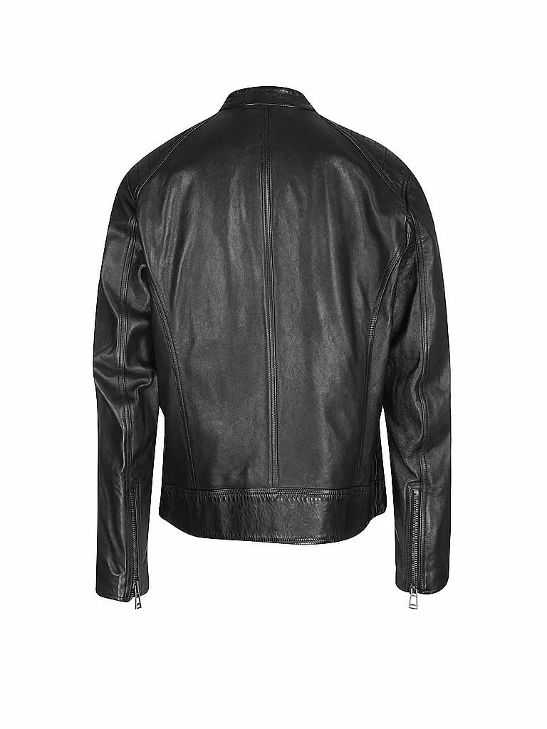 BELSTAFF | Giacca in pelle V-Racer | Nero