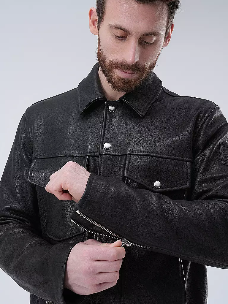 BELSTAFF | Lederjacke PISTON | Nero