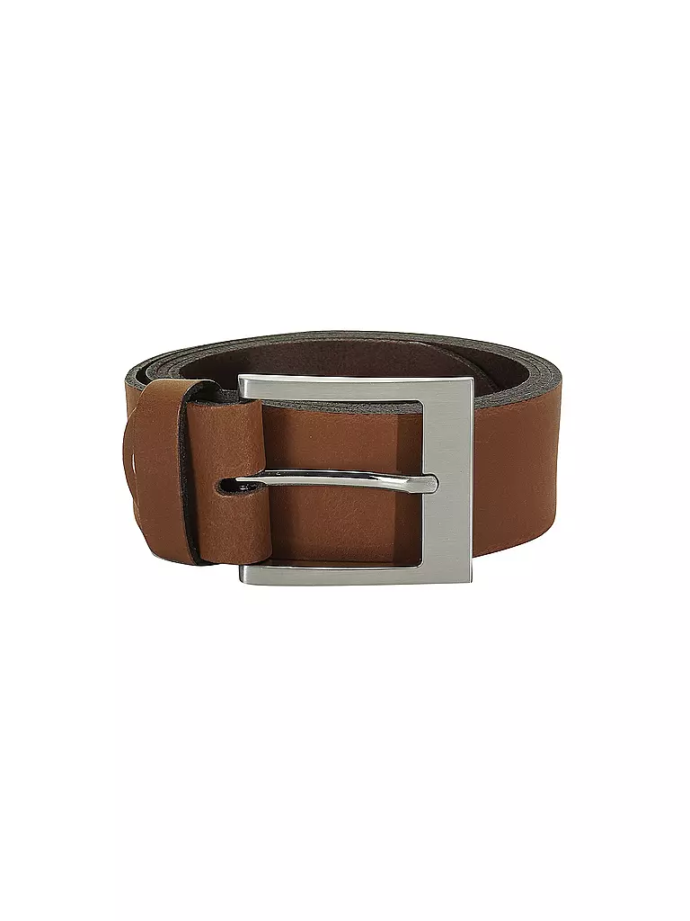 BERND GÖTZ | Cintura in pelle | Marrone chiaro