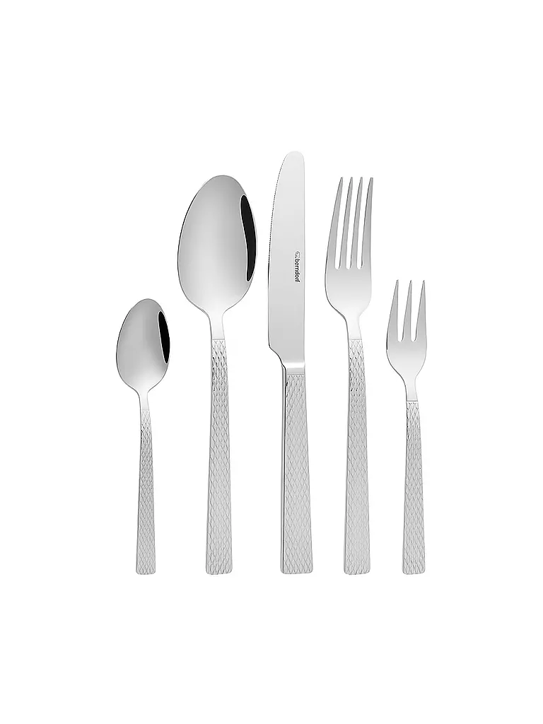 BERNDORF | Set di posate "Carat" da 30 pezzi | Argento