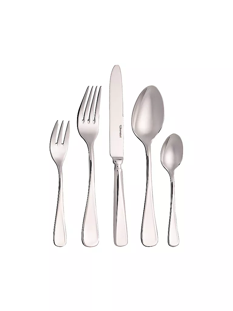 BERNDORF | Set di posate "Royal Solitude" da 30 pezzi | Argento