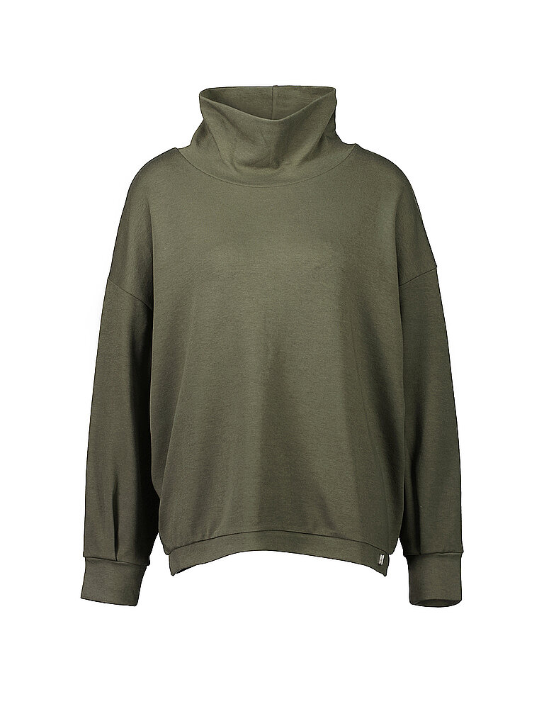Rollkragenshirt Boxy Fit GATES oliva S
