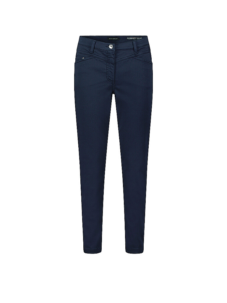 Pantaloni business 7/8 blu 40