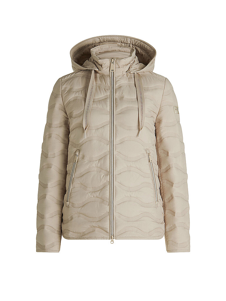 Giacca trapuntata leggera beige 48