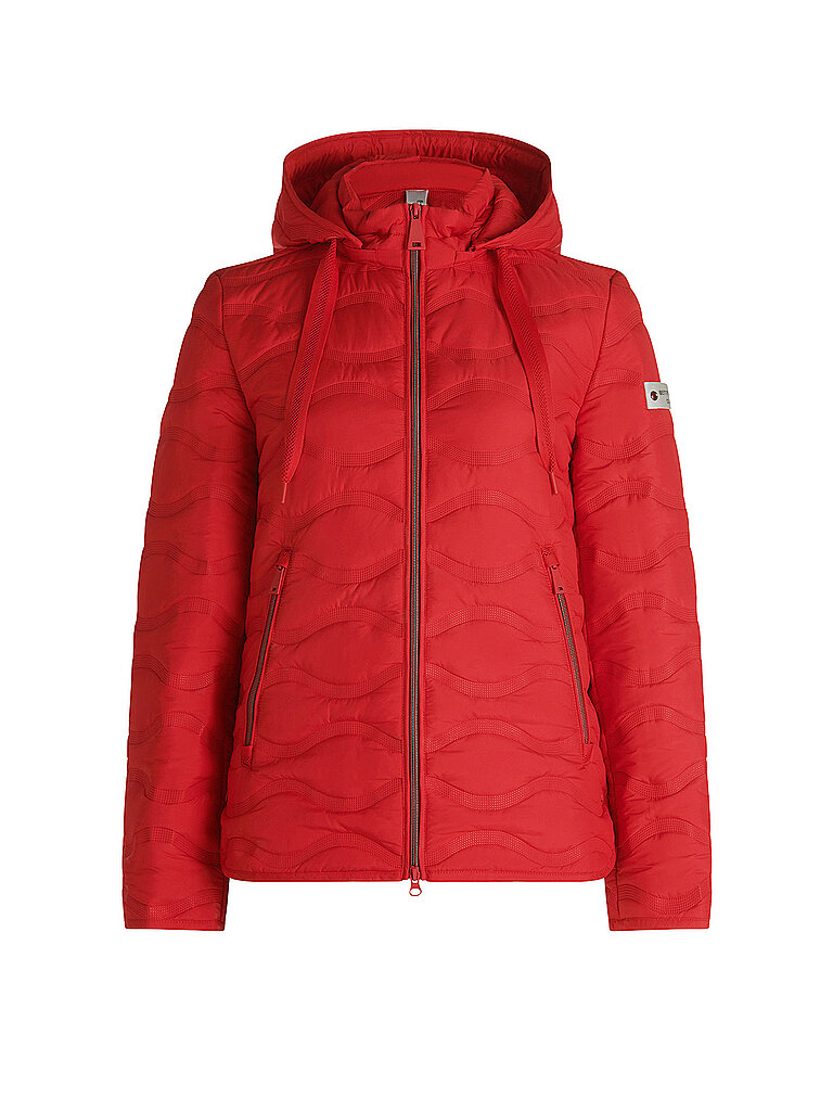 Giacca trapuntata leggera rosso 40
