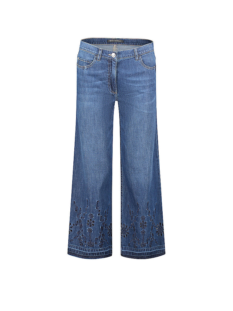 Jeans Wide Leg 7/8 blu 44