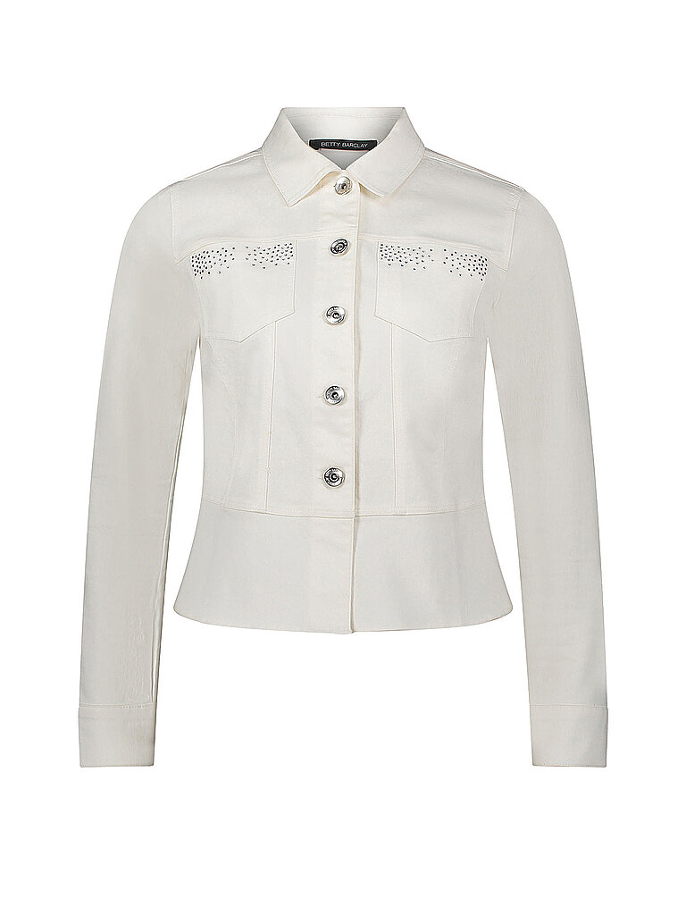 Giacca di jeans bianco 38