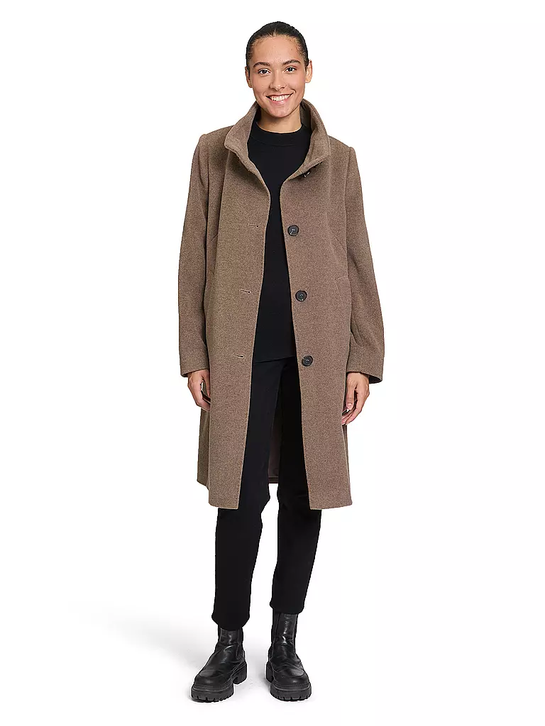 BETTY BARCLAY | Cappotto di lana | Beige