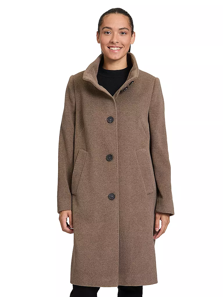 BETTY BARCLAY | Cappotto di lana | Beige
