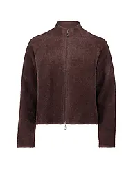BETTY BARCLAY | Cardigan effetto pelliccia | Marrone