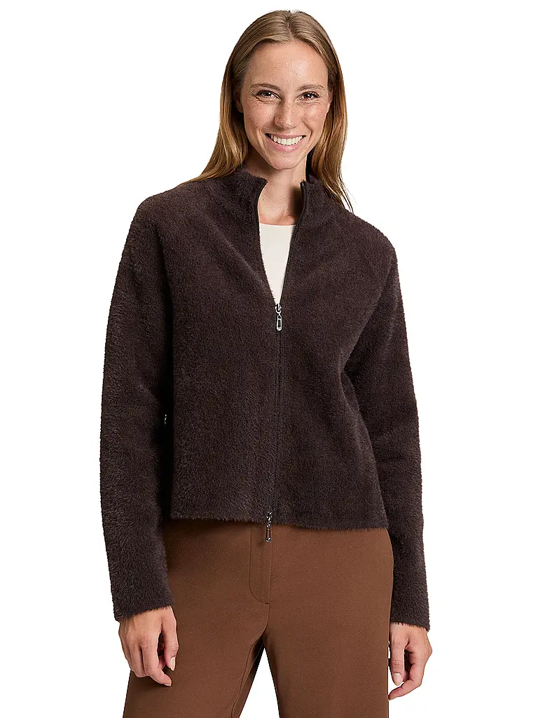 BETTY BARCLAY | Cardigan effetto pelliccia | 