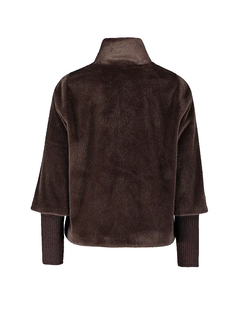 BETTY BARCLAY | Giacca in pelliccia sintetica | Marrone