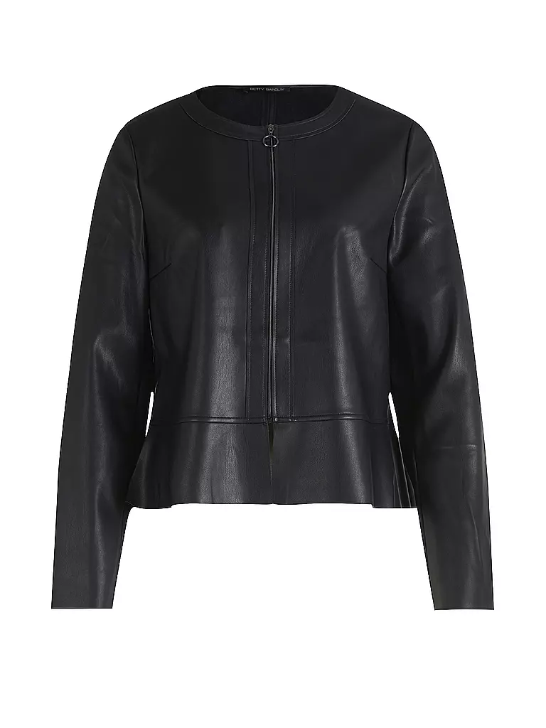 BETTY BARCLAY | Giacca in similpelle | Nero