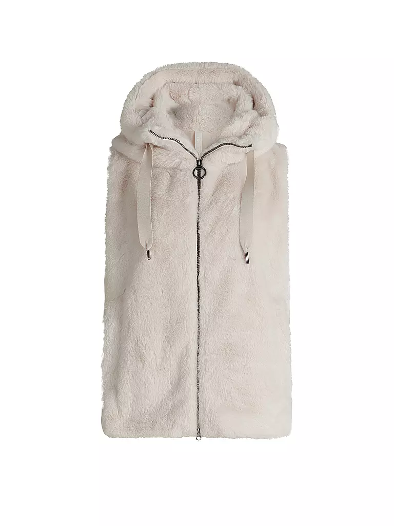 BETTY BARCLAY | Gilet in pelliccia sintetica | Crema