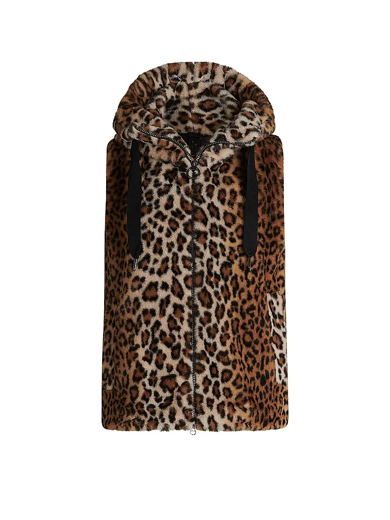 BETTY BARCLAY | Gilet in pelliccia sintetica | Marrone