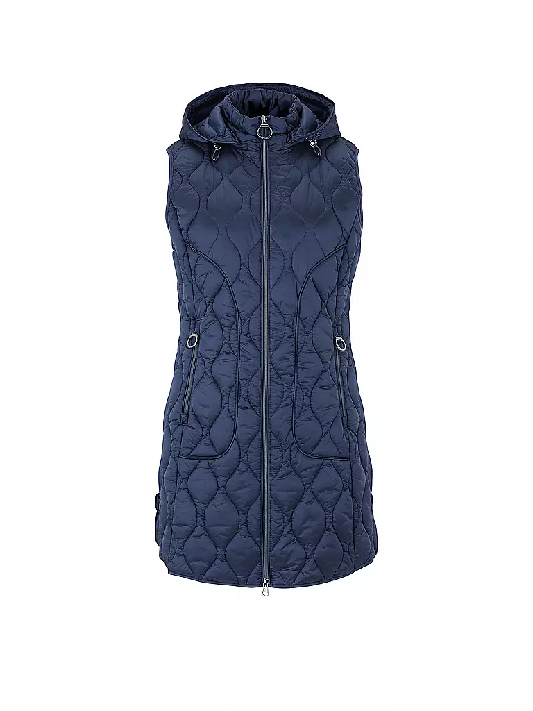 BETTY BARCLAY | Gilet trapuntato | Blu
