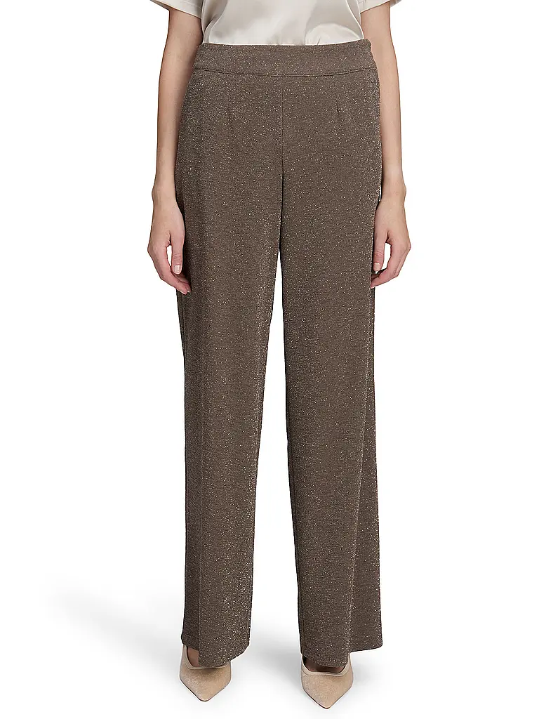 BETTY BARCLAY | Marlenehose | Marrone