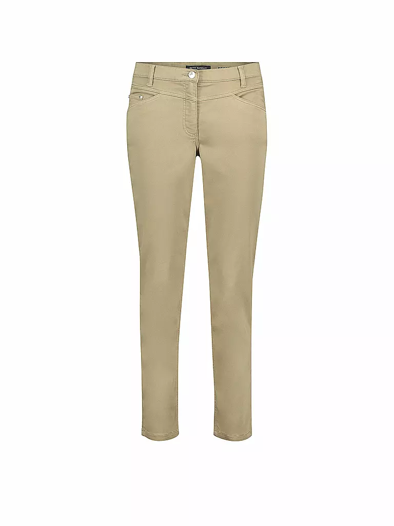 BETTY BARCLAY | Pantaloni business 7/8 | Oliva