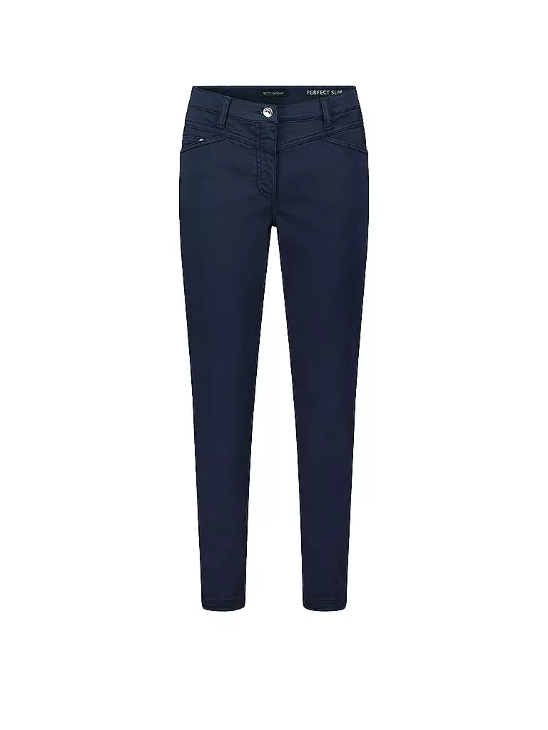 BETTY BARCLAY | Pantaloni business 7/8 | Blu scuro