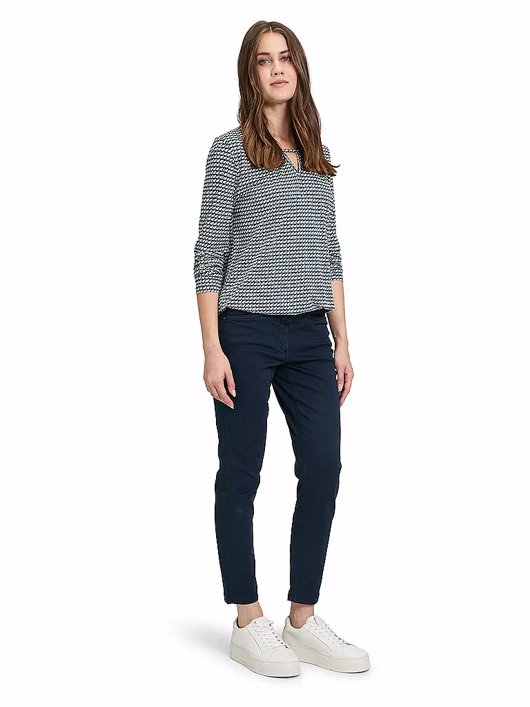 BETTY BARCLAY | Pantaloni business 7/8 | Blu scuro