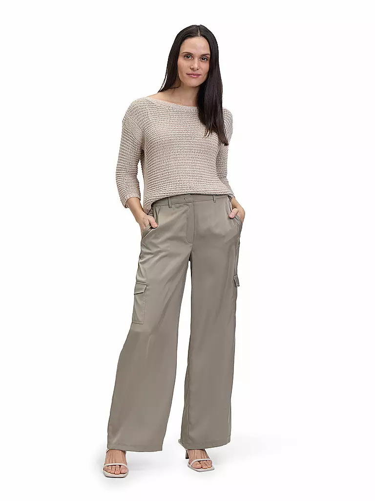 BETTY BARCLAY | Pantaloni cargo | Oliva