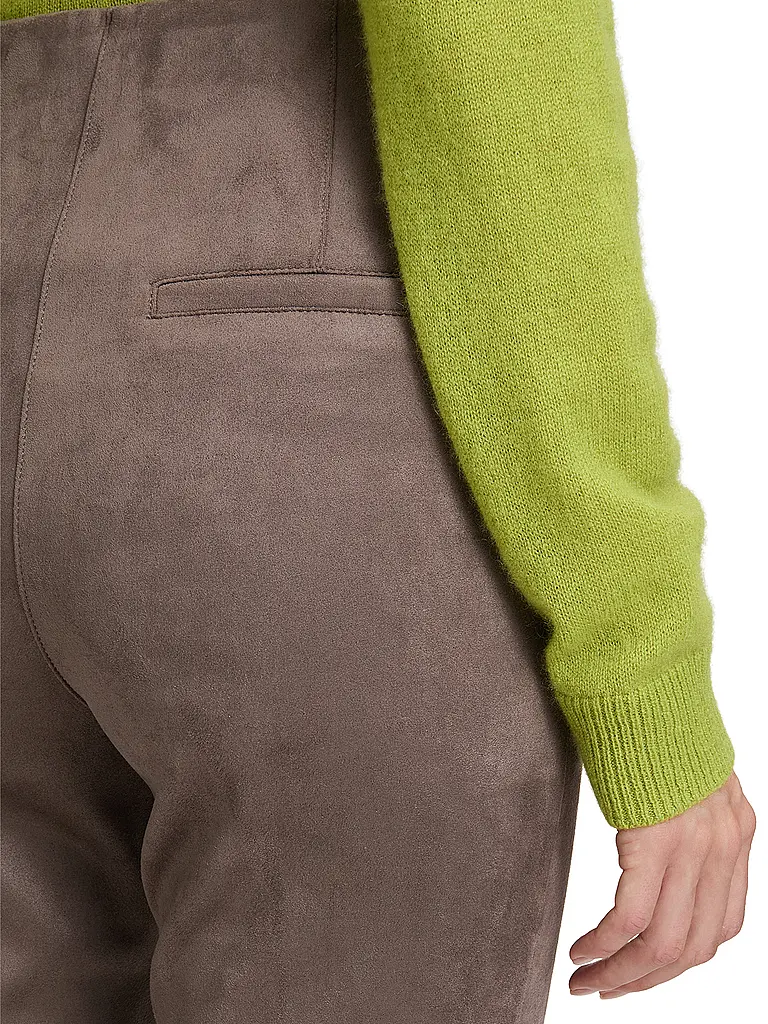 BETTY BARCLAY | Pantaloni in similpelle 7/8 Slim Fit | 